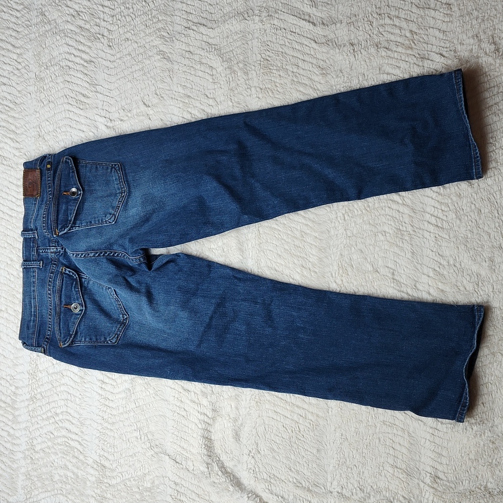 Women's Lucky Brand Sweet'N Crop Denim Blue Jeans Size 6/28 - Picture 6 of 11